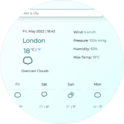 React Weather App